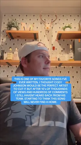It’ll either make you tear up 😢 or call your dad. Posting the demo of a song I wrote called “Dad” hoping we can to find a country artist who will consider cutting it after hearing the rest of the song. Wrote this song about 3 months before my first son was born as I was reflecting on what it was going to be like being a first time dad. I am grateful to have a great dad in my life and decided to write a song that encompassed all of those thoughts. *not me singing on this demo* #codyjohnson #countrymusictiktoks #countrysong #countrysongs #countrymusic