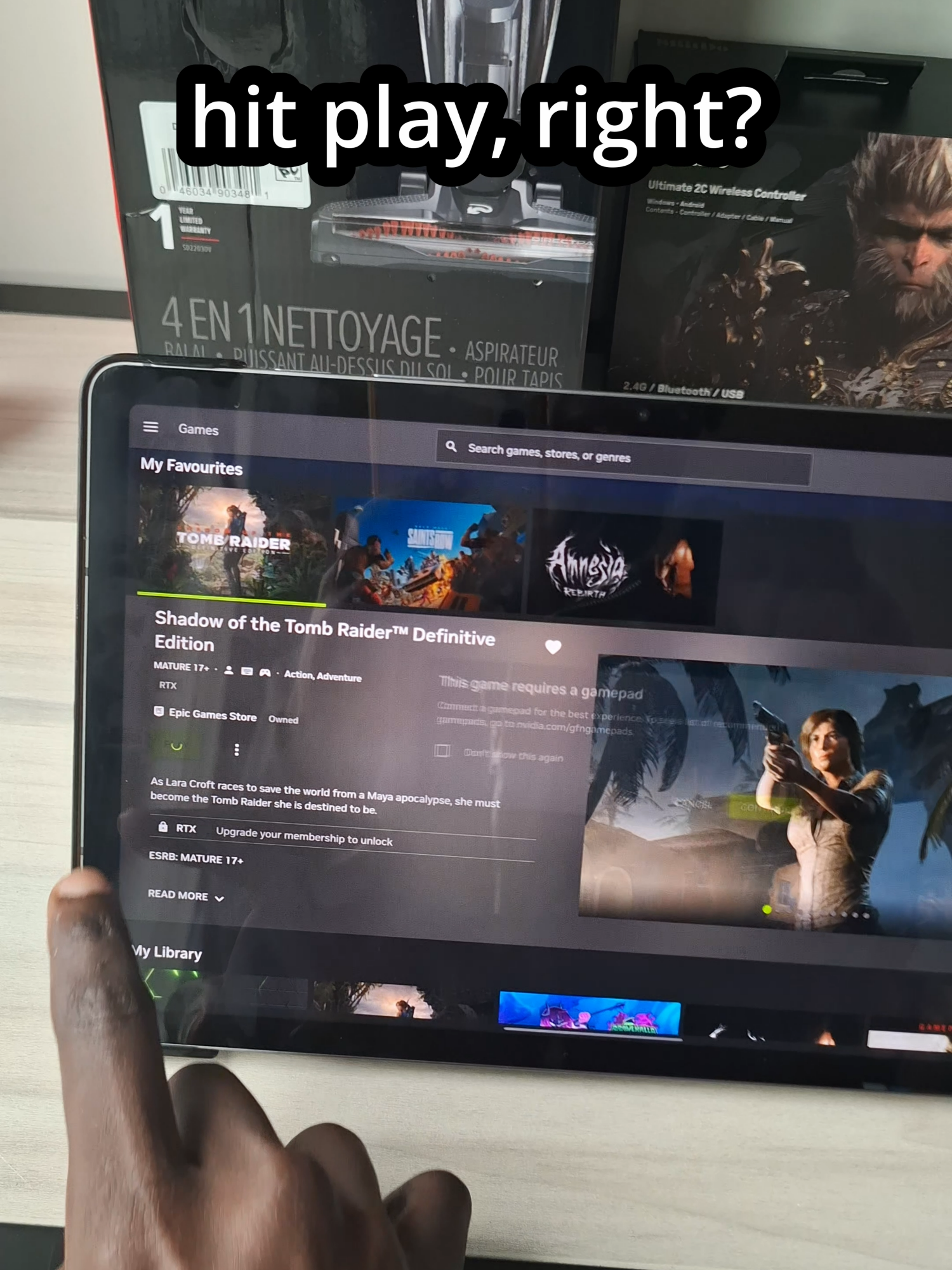 Don't Have a Gaming PC? What if you don't need one? Don't have a gaming PC? No problem. In this video, I'll show you how to use GeForce NOW to play PC games on a subpar laptop, Chromebook, or even a tablet. Forget about expensive hardware—this cloud gaming service lets you stream games directly to your device. #fyp #Gaming #GamingSetup #BudgetGaming
