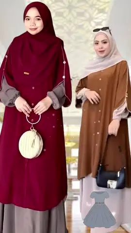 promo bulan ini, gamis set pasmina, cantik dan elegan, gamis tunik bahan cringkle airflow , tidak gerah, tidak nerawang, nyaman dipakai, untuk pemesanan, ketuk keranjang kuning dibawah ini #gamis #tunikkekinian #tunikmuslimah #bajumuslimah #onesettunik 