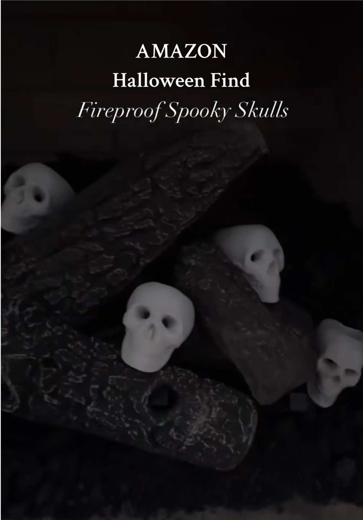 FINALLY RESTOCKED 🔥☠️ I'm OBSESSED Perfect for Halloween 🖤 in my bio on my Amazon SF under idea lists.. Halloween #spookyseason #halloweendecorations #halloweenfinds #halloween2025 #halloweendecor