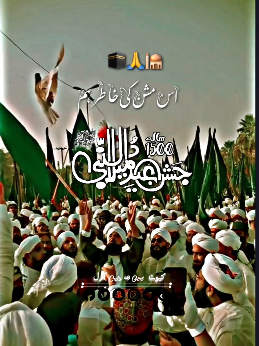 میلاد نبی ﷺ کرنا یہخون میں شامل ہے#Cutegirl #islamicvideo #foryou #naat #fyp 