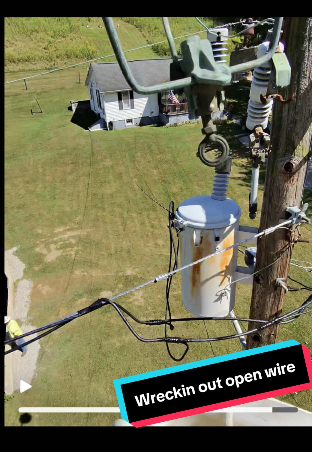 Something different. #ibew #lineman 