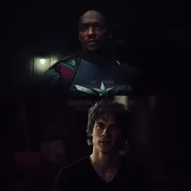 Damon Salvatore vs Captain America and Killmonger | Damon = 🗑️ #thevampirediaries #marvel #damonsalvatore #captainamerica #vs 