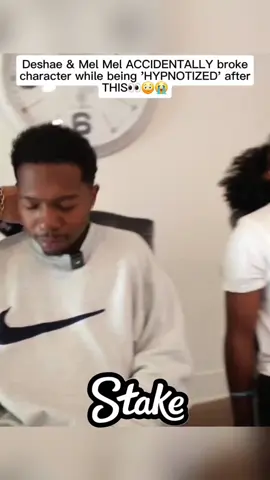 Deshae & Mel Mel ACCIDENTALLY broke character while being 'HYPNOTIZED' after THIS👀😳😭#deshaefrost #brooklynfrost #fyp #viral #trending 