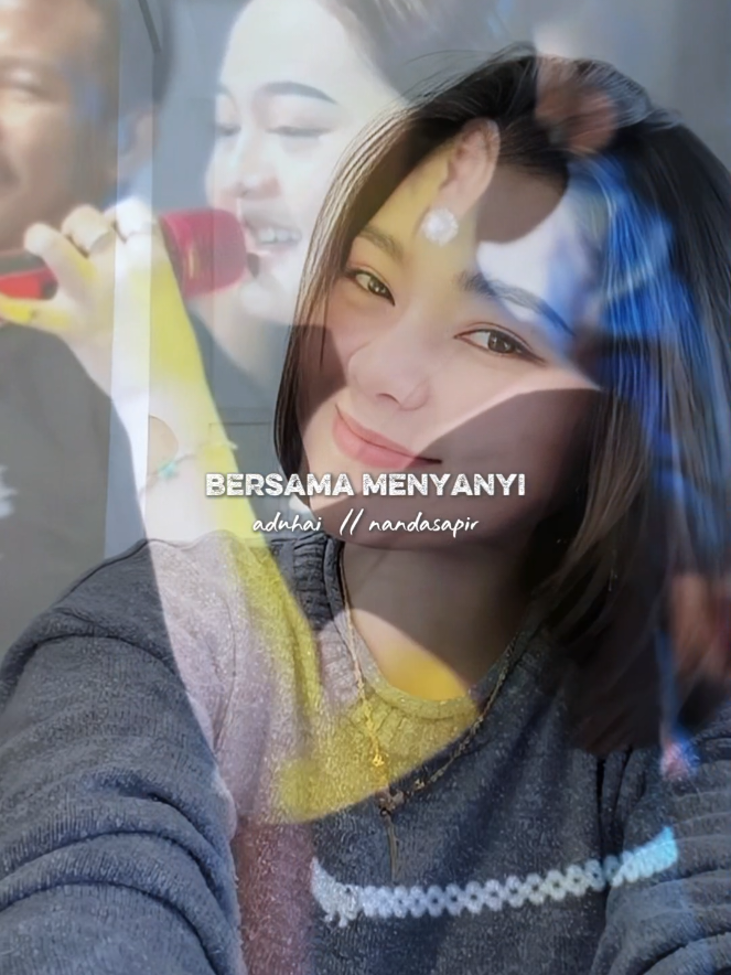bernyanyi bermas menyanyi #aduhai #liriklagu #beranda #fyp #nandasapira @nandasapir 