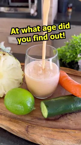 Mix pineapple with cucumber and lemon 