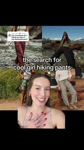 Replying to @Sarah ❤️‍🔥 sharing the feedback and new recommendations from yesterday’s video looking for cool girl hiking pants !! happy to continue this search together and glad I am not alone in this!! #greenscreen #hikingszn #hikergirl #outdoorsy #hikingtok #granolagirl #granolatok @prAna @REI 