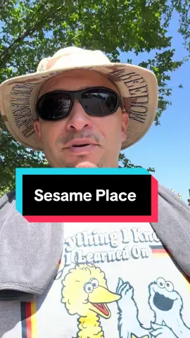Impromptu trip to Sesame Place #sesameplace #sesamestreet #pennsylvania #dadsoftiktok 