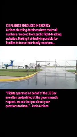 #ICE is ramping up its operations under the #TrumpAdministration, with a sharp 90% increase in domestic shuffle flights over the past three months. These flights, used to move detainees between centers before deportation, are part of a broader strategy backed by $14.4 billion from the Department of Homeland Security. The flight we tracked today, with tail number N668 CP, carried over 30 handcuffed detainees. After a grueling 24-hour journey, Louisiana is their last U.S. stop before deportation. Despite public tracking efforts, some flights remain elusive, raising questions about transparency. #Deportation #Immigration #HomelandSecurity #DHS #ICEFlights #ImmigrantRights #Louisiana #Alexandria #EasternAirExpress #TransparencyConcerns — Earlier this year, major airlines operating deportation flights began asking that their tail numbers be removed from public flight-tracking websites - making it virtually impossible for families to trace their loved ones. Credit: @cnn repost @the_resistance_movement_usa Help this information get to more voters. 🇺🇸 A well-informed electorate is a prerequisite to Democracy.—Thomas Jefferson