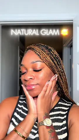 NATURAL GLAM ❤️ @Maybelline NY @E.L.F Cosmetics @