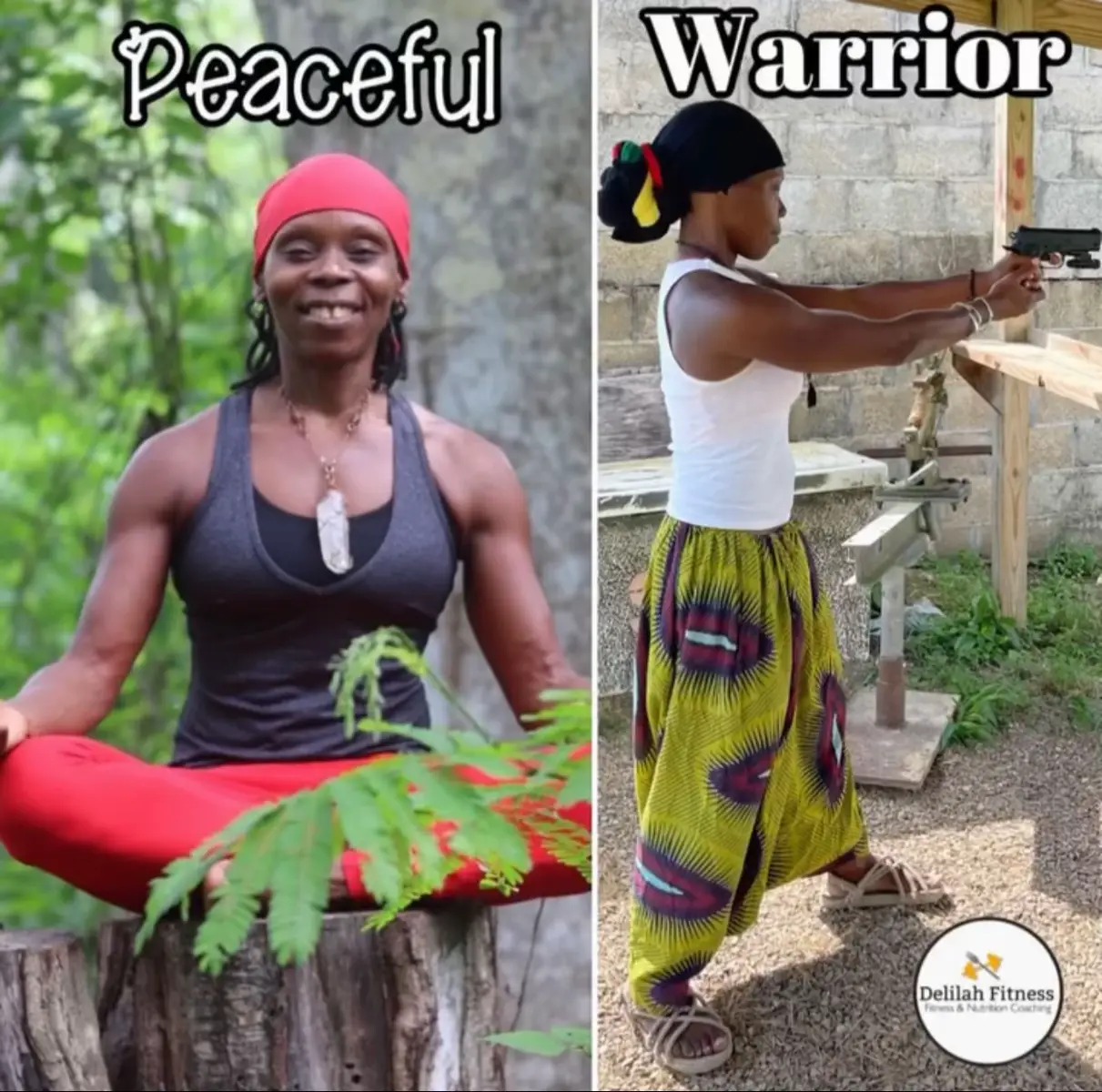In life there is a time for PEACE and as a woman in a patriarchal society all WOMEN must know how to incite consequences and protect herself and channel THE GODDESS of WAR. Do not sleep on the Feminine energy🔥🔥