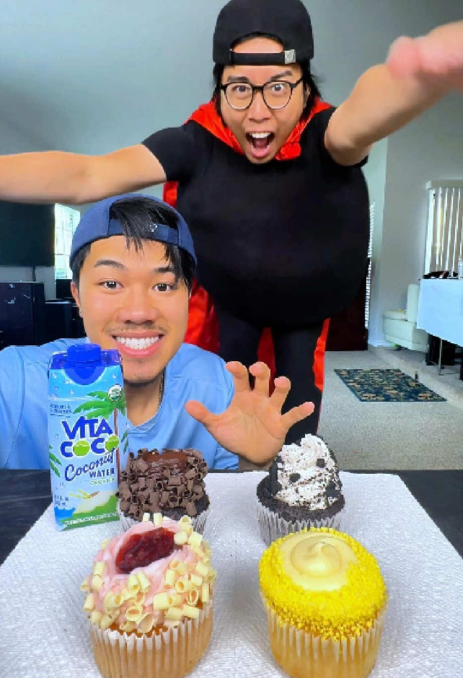 Cupcake Race 🧁 @Vita Coco #vitacocopartner #cupcake #race 