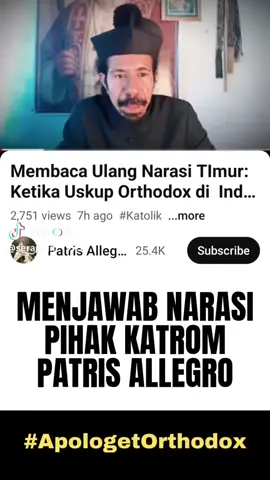 Pantas saja ketika saya membuat VT tentang sejarah, muncul komentar2 ngawur. Ternyata bersumber juga Darisini. Sebenarnya saya sudah di warning untuk menguploud VT2 seperti ini, tapi kebenaran harus disebarluaskan, dan kebohongan harus dihentikan. Jika ajaran memang benar, tidak perlu menyebarluaskan hoax seperti ini. Ini namanya pembodohan publik!