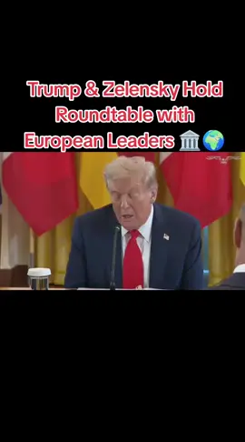 President Trump and Ukrainian President Zelensky meet with European leaders in Washington for a civil and carefully scripted roundtable discussion. Zelensky avoided past controversies, kept to diplomatic formalities, and even delivered a personal letter for Melania Trump.  #washingtonexaminer #donaldtrump #zelensky #ukraine #russia 