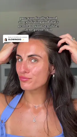 Replying to @GLAMZILLA can’t speak bc I’m too distracted by my SKIN! This was the morning after using the @Summer Fridays daily exfoliating pads and I swear my skin has NEVER felt smoother or softer or looked so good 😭 I saw so much improvement with just one use. No filter + back camera 🫶🏼 @Marianna Hewitt #summerfridays #sensitiveskincare #acneproneskin #glassskin #sephoraconcealers 