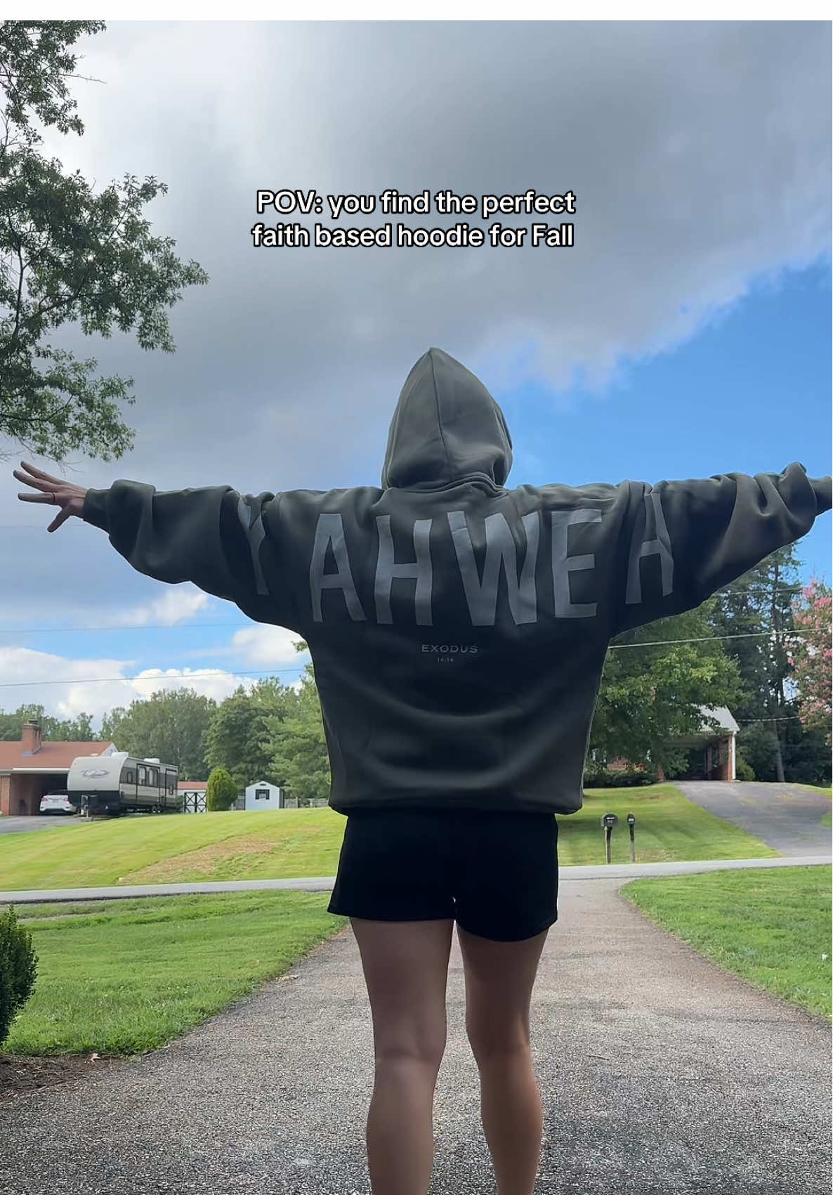 Obsessed is an understatement. The quality of this hoodie is amazing! Perfect way to spread the love of Jesus. #christiantiktok #christianapparel #christianapparelbrand #Godsloveovercomes #Jesuslovesyou #tiktokshopfinds 