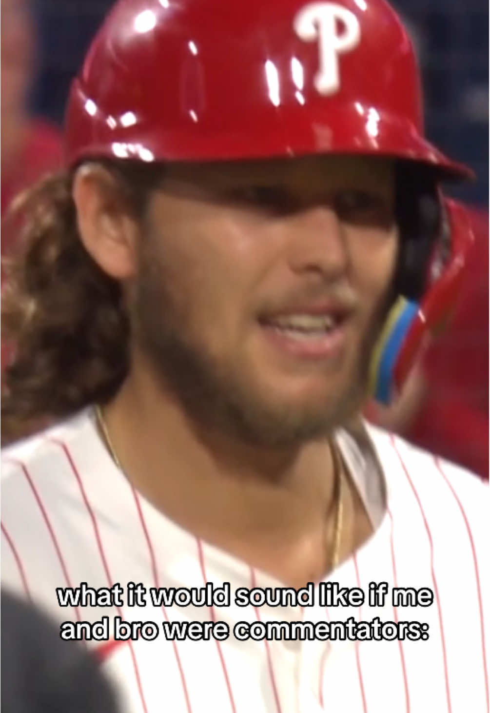 He’s got a good question though. 😂🤔 (@MLB, @NBC Sports) #baseball #MLB #funny #sports #baseballtiktok 