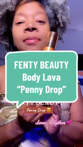 @Fenty Beauty OMG This Body Lava is TOO GOOD 😋 🥰 #fentybeauty #fenty #bodylava #pennydrop #tiktokshopcreatorpicks 