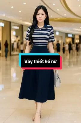 Váy thiết kế dành cho nữ sang trọng và lịch lãm #thoitrang #xuhướng #thoitrangnu #viral #model  @PhuongLinhshop 