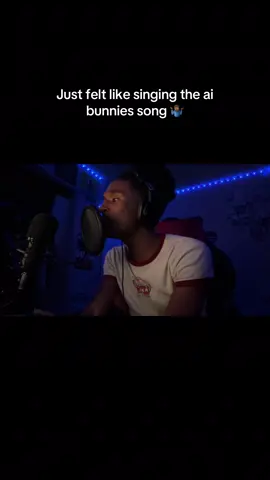 @olivesongs this song EATS ❤️ #unknowingbunny #cover #aibunnies #singing 