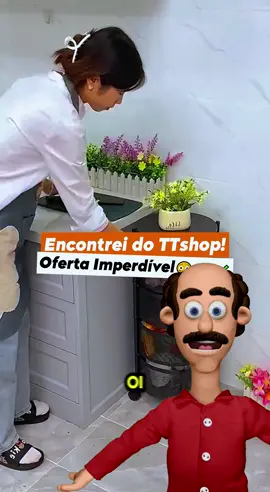 Organizador Giratório Multiuso 4 andares em PROMOÇÃO – mas é por tempo limitadíssimo! 🚨 #utilidades #organização #tiktokshop 