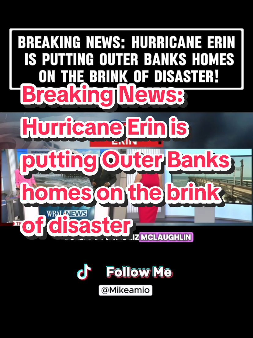 🌪️🏚️ Breaking News: Hurricane Erin is putting Outer Banks homes on the brink of disaster! Two houses in Cape Hatteras are now on the verge of collapse as powerful waves and storm surge erode the fragile coastline. This shocking situation highlights just how destructive hurricanes can be, even before they make landfall. 🌀 The Atlantic storm season is intensifying, and Hurricane Erin continues to churn offshore, sending massive waves crashing into the shores of North Carolina’s Outer Banks. Officials from the Cape Hatteras National Seashore are warning that more structures could be at risk as tides rise and erosion accelerates. Residents are preparing for the worst, while emergency management teams are monitoring conditions closely. This isn’t just about two homes — it’s about the growing danger coastal communities face every hurricane season. Shoreline erosion, stronger storms, and unpredictable weather patterns are leaving homeowners and entire towns vulnerable. 🌊 Communities across the Atlantic coast are being urged to stay alert, monitor updates, and prepare for potential evacuation orders if Hurricane Erin shifts closer to land. Safety remains the top priority as nature’s power is once again on full display. ⚠️ This developing story is a reminder of how quickly conditions can change. Stay tuned for updates as we track Hurricane Erin’s path and the urgent situation in the Outer Banks. 👉 What do you think? Should more coastal areas prepare for permanent relocation due to erosion and climate risks? Comment your thoughts below ⬇️ 📲 Don’t forget to LIKE, FOLLOW & SUBSCRIBE for breaking news updates, real-time coverage, and the stories that matter most. Your engagement helps us reach more people who need to stay informed. #HurricaneErin #OuterBanks #BreakingNews #StormSurge #HurricaneSeason 