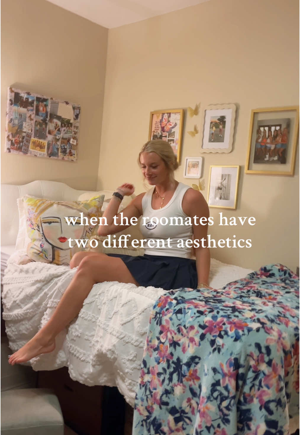emma’s aesthetic is race track @Emma Cash #fyp #dormlife 