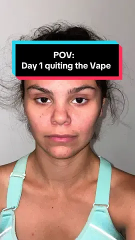 Quitting the vape today  #fypシ#pov 