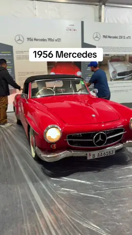 At nada auto show showing vintage cars