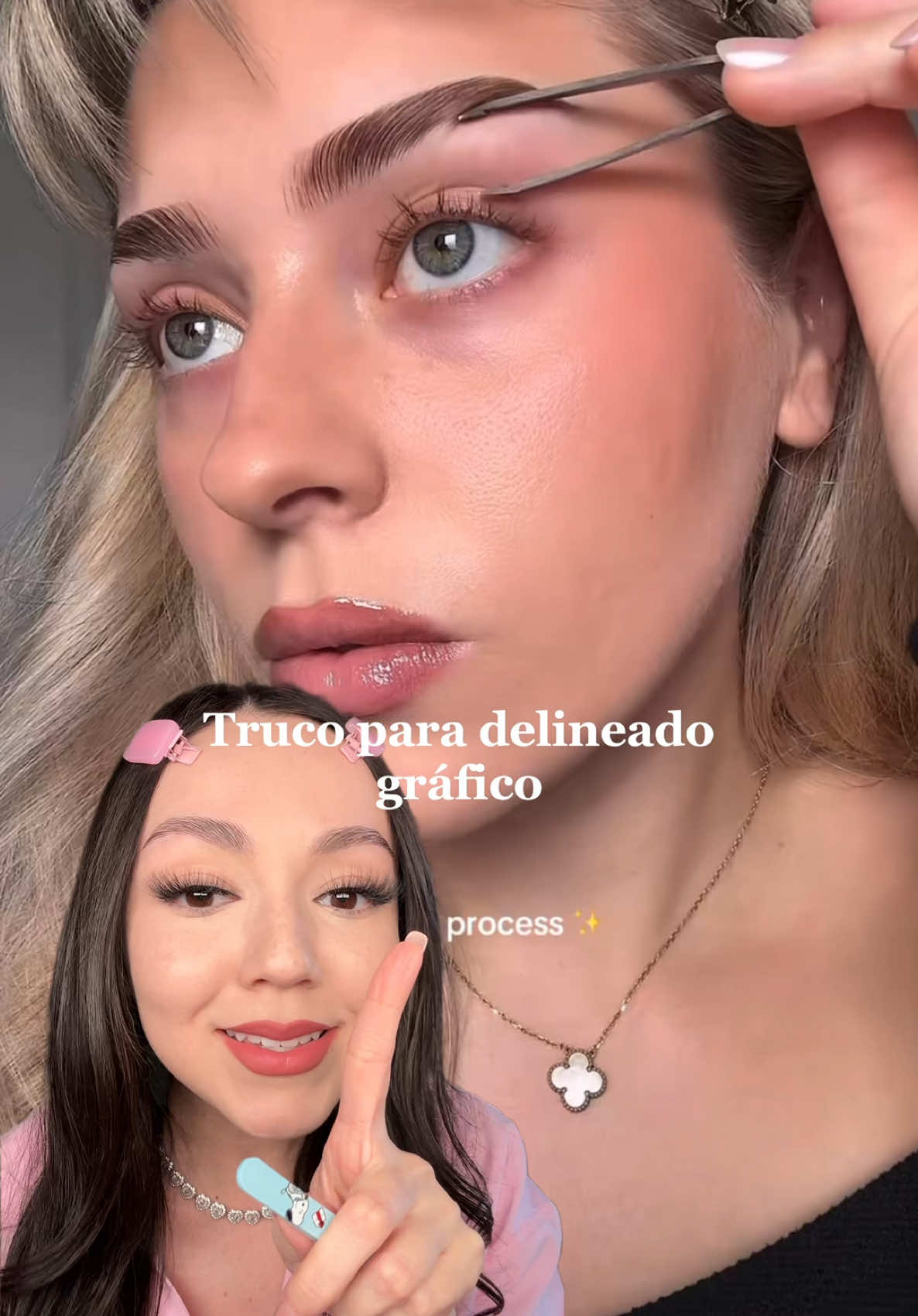 Truco de maquillaje para delineado grafico de ojos #makeuphacks 
