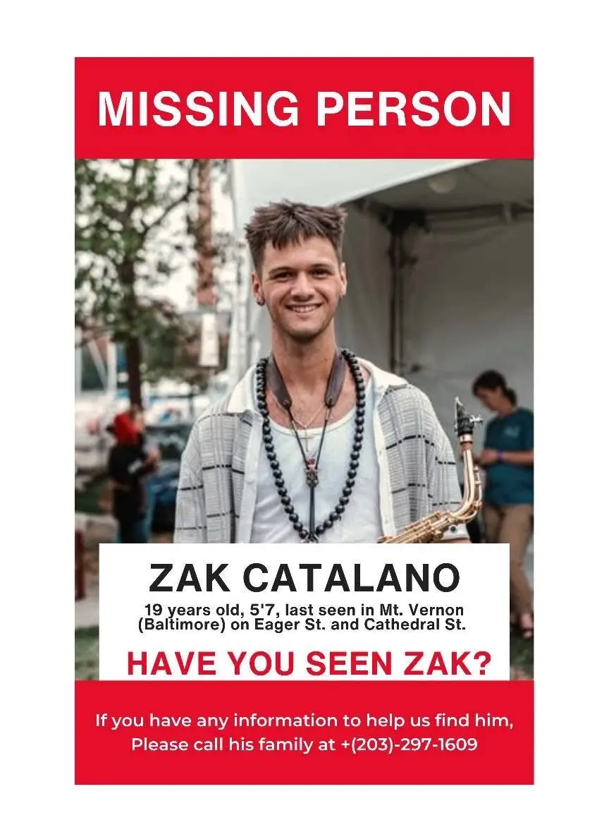 A fellow musician has gone missing, and when one of us is in need, we come together and support. Please share this post, especially with those in Maryland, to help spread the word and bring them home safely. #jazz #missingperson #baltimore #maryland #musicmajor