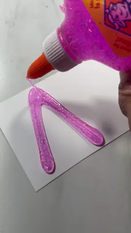 Cute Glitter Name Letters for Kids! (Easy DIY) EASY!!, #shorts , #lettering , #calligraphy 