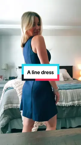 All I’m 5’4 120 lbs wearing a small #dress #alinedress 