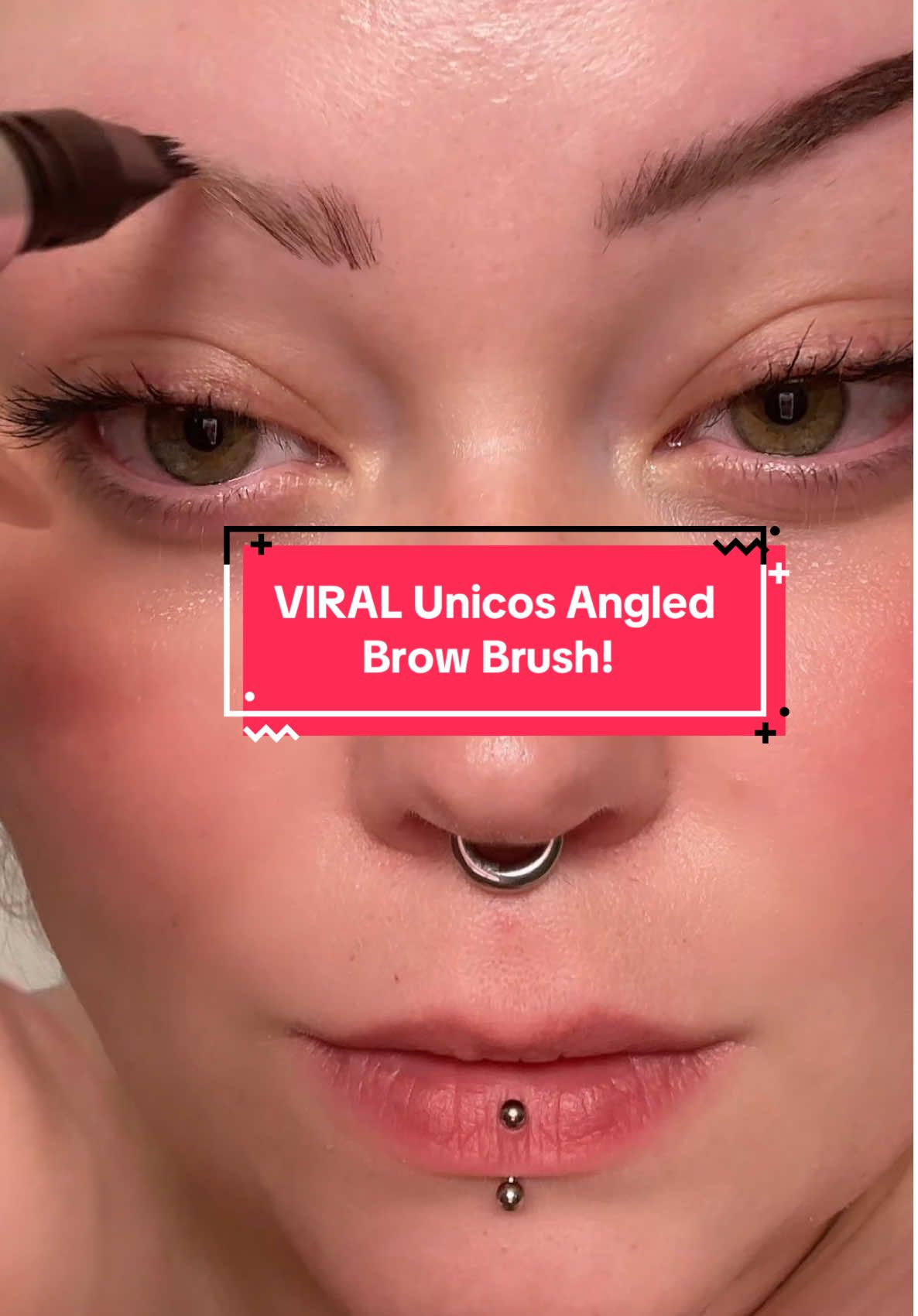 I’m so obsessed! So beginner friendly. The product is buildable and once it dries, SMUDGE PROOF! #unicos #brows @UNICOS Cosmetics @UNICOS MAKEUP 