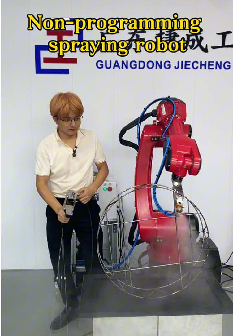 Spraying robot #robot #machine #industrialrobots #automation #spray 