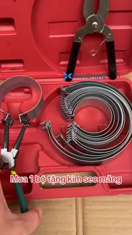 Bộ kìm siết đai vao piston Tặng kìm thao lắp sec măng #xuhuongtiktok #xuhuong 