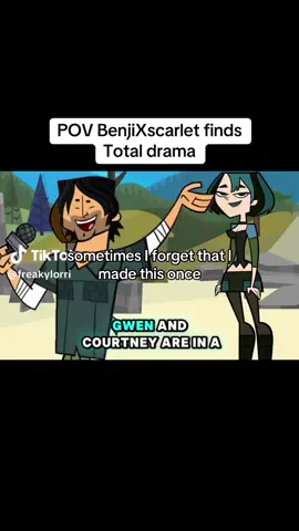 SHOULD I RECREATE THIS? #foryoupage #fyp #totaldrama #gwourtney #benjixscarlet 