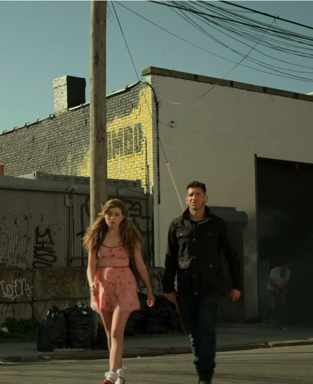 #FRANKANDAMY- quick little edit bc sophomore year is already kicking my butt ☹️ || scp- anvkinscenes #frankcastle #punisher #amybendix #abcxyz 