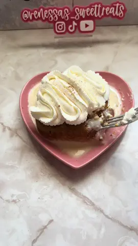 Pumpkin tres leches cake 🧡