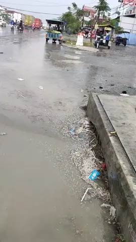 Remove trash clogged drain rain water #uncloggingdrains #remove #culvert #foryou #trending 