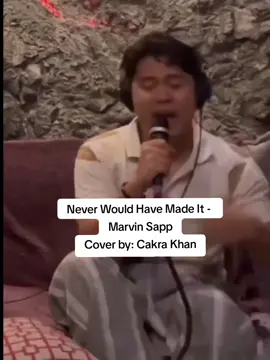 Never Would Have Made It - Marvin Sapp (2007). Cover by: Cakra Khan Cakra Khan is a Jakarta-born Indonesian pop singer and songwriter known for his soulful, passionate voice and ability to combine traditional Indonesian sounds with modern pop. He started singing as a child, competing in dangdut competitions in elementary school and joining bands in high school. After gaining recognition in a 2010 singing competition, he released his first single in 2011 and his debut album, Cakra Khan, in 2013.  #cover #coversong #gospel #2000smusic #marvinsapp 