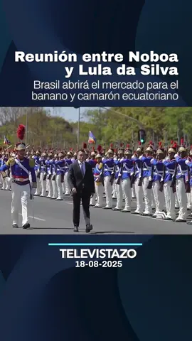 Este 18 de agosto, los presidentes de #Ecuador 🇪🇨 y #Brasil 🇧🇷 tuvieron una reunión en la que se comprometieron a reducir las barreras comerciales, para retomar exportaciones e importaciones de ambos países. Diego Cuenca con el reporte 🎙️. Más detalles 👉 ecuavisa.com