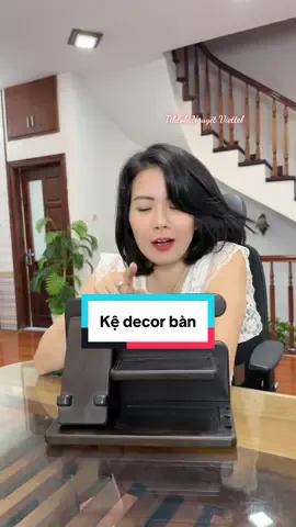 Kệ decor để bàn #nguyetviettel #tiktokshop #decorbanlamviec 