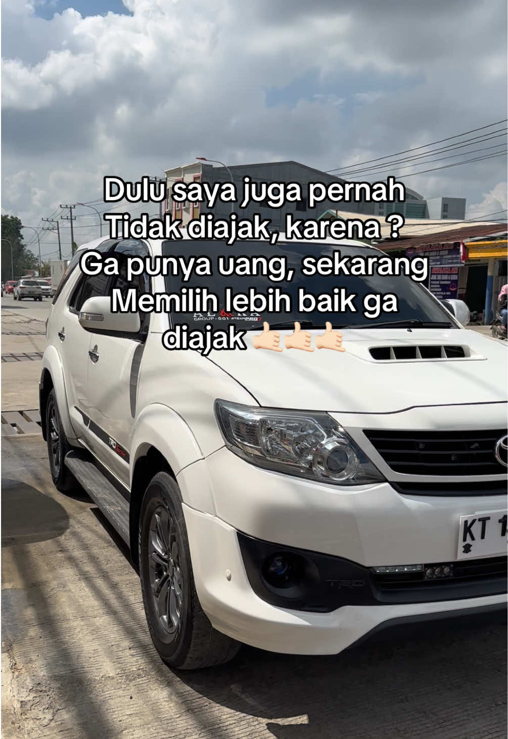 Makasih om ga dulu 🙏🤣 #traveltiktok #dieselpower #alaragroup #fortunervnt #fypシ゚viral 