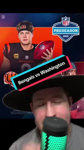 Bengals vs Washington #bengals #nfl #washington #football #Preseason 