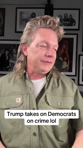 Trump takes on Democrats on crime lol