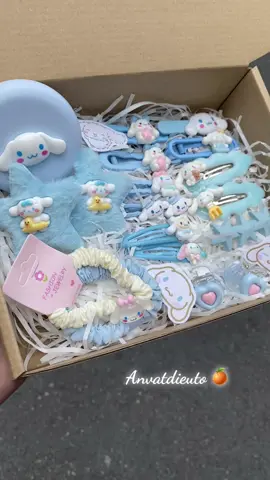 Hum nay Cinna lại có mẫu kẹp mới nè mấy bé iuu ơi 🌊 #sanrio #cinnamoroll #setquatang #quatangnguoiyeu #cinna 