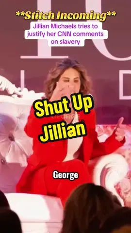 Who is this Chic? White people come get her! #jillianmichaels #slavery #racism #shutup #footinmouth 