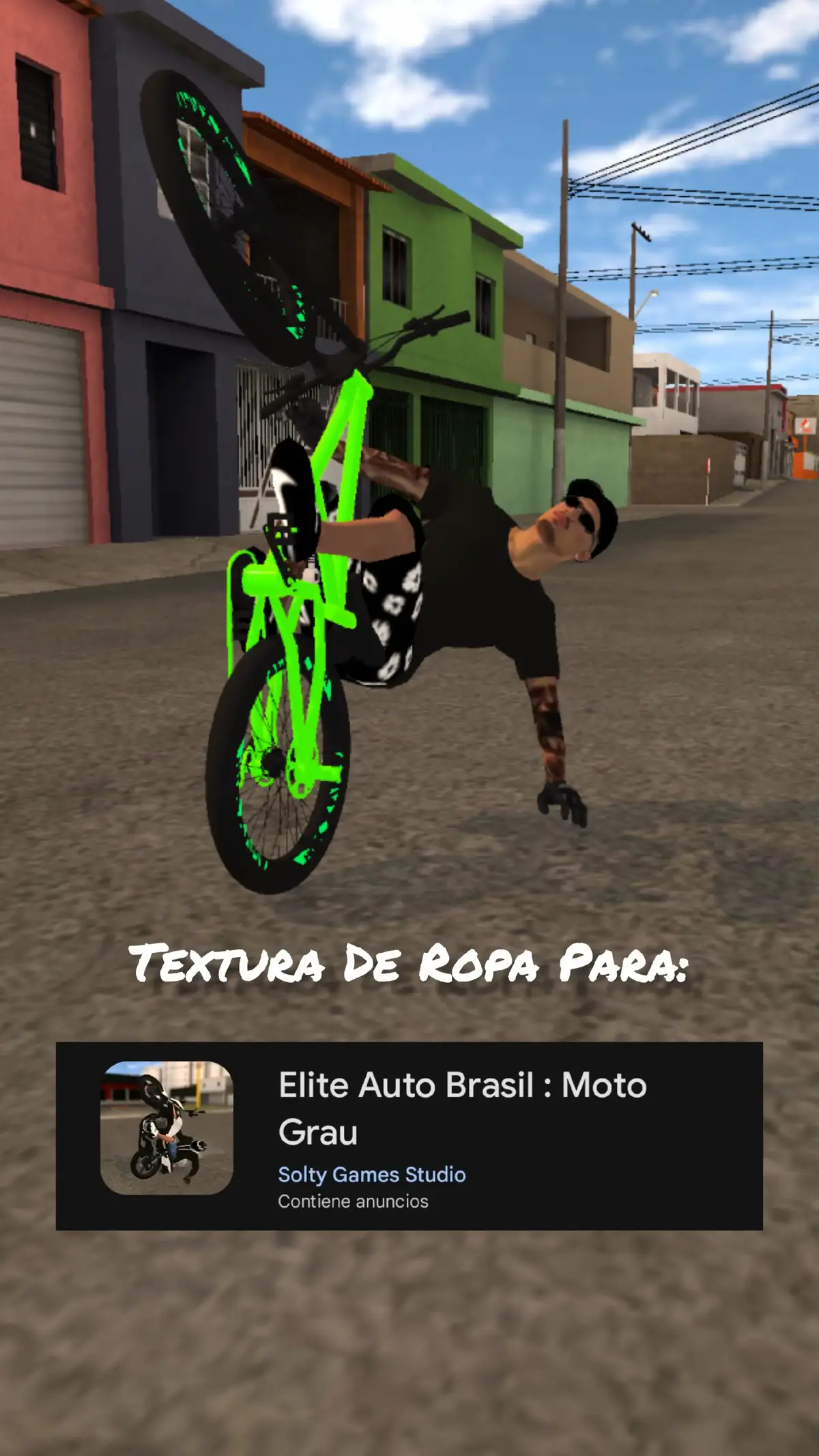 #stunt #elite #textura #texturadelapiel #soltygames 