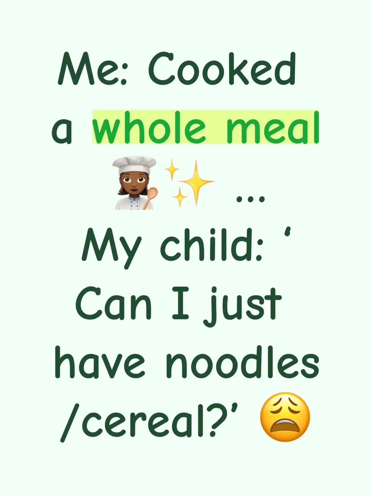 Why did I even try? 😂 #momlife #pickyeaters